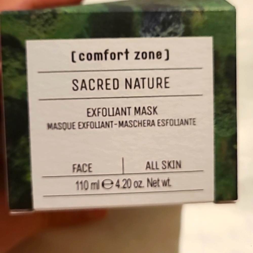 Comfort Zone Sacred Nature Exfoliant Mask